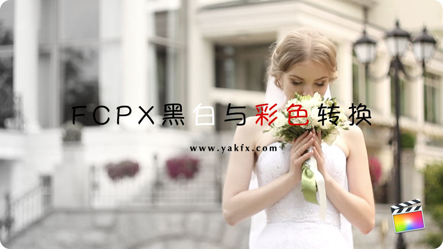【免费下载】FCPX中文插件黑色与彩色转换for Final Cut Pro X
