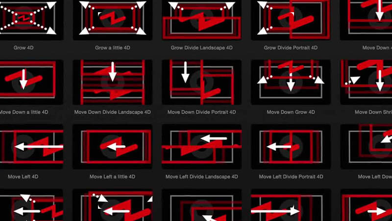 FCPX 插件 Animation 物体动画转场120个