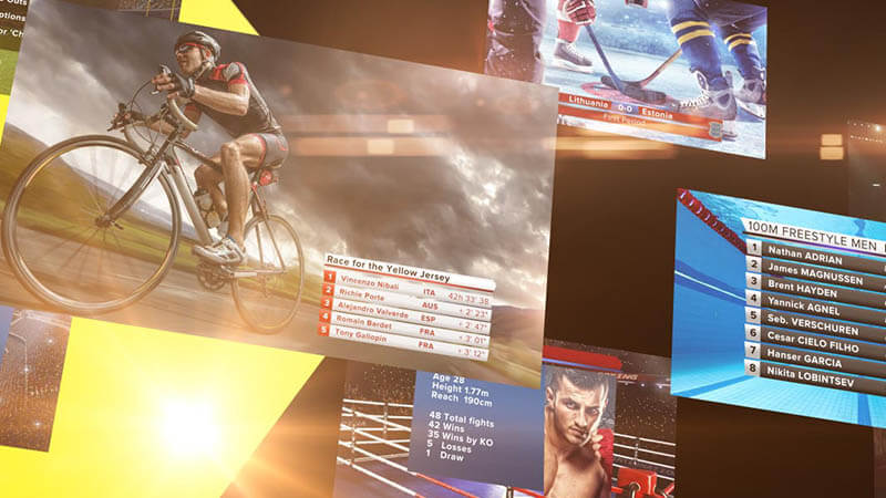 Final Cut Pro X 插件 Sports Graphics 体育类比赛运动图形标题模板