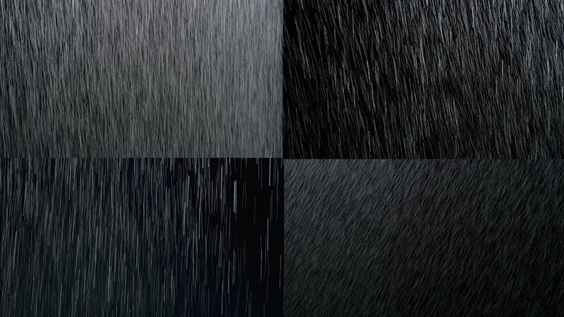 AE/PR/FCPX视频素材：4K下雨视频特效叠加素材25个