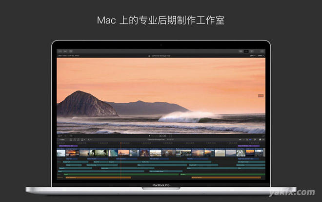 【免费下载】Final Cut Pro X 10.4.6 + Motion 5.4.3 + Compressor 4.4.4 苹果系统MAC OS视频剪辑软件三件套