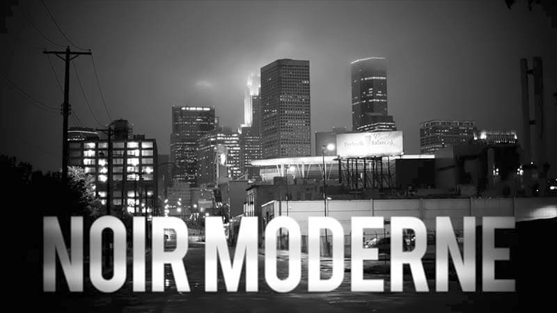 【免费下载】FCPX插件NOIR MODERN视频画面黑白光效叠加效果预设19个