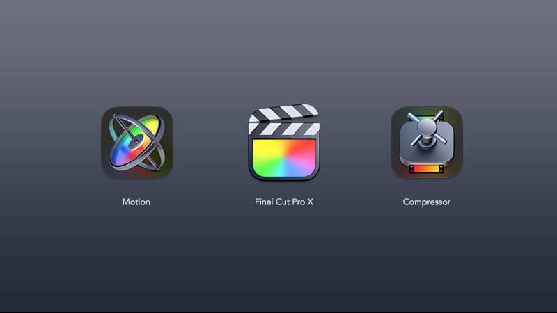 Final Cut Pro X 11.1 + Motion 5.10 + Compressor 4.10 中文版/英文版