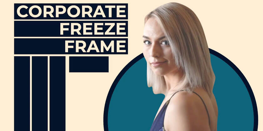 FCPX插件Exquisite Freeze Frame现代简洁风格画面定格图文动画预设