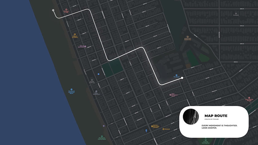 FCPX插件Map Route Animations地图路线文字说明动画预设