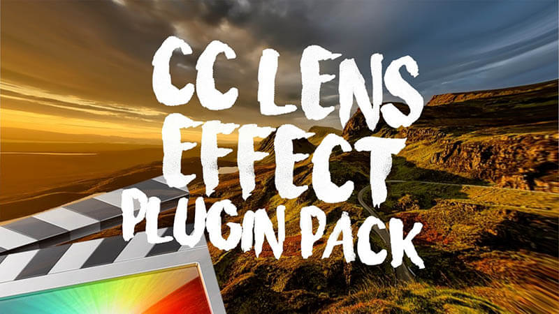 FCPX插件CC Lens Effect画面失真变形广角镜头效果