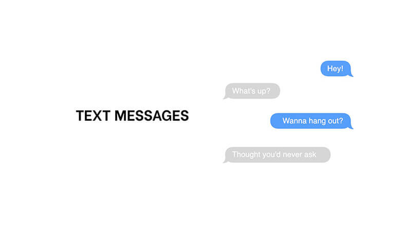 FCPX插件Text Messages聊天信息弹窗对话框动画预设