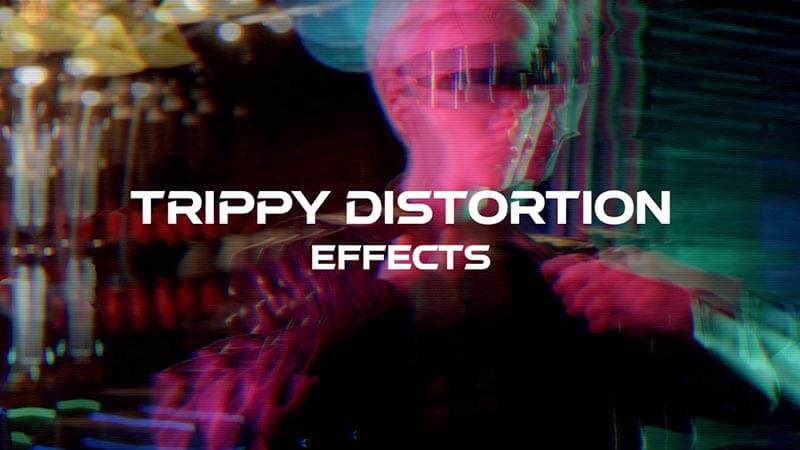 FCPX插件Trippy Distortion Effects画面变形抖动棱镜效果