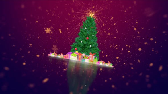 FCPX插件Christmas Opener圣诞节开场模板