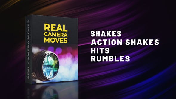 FCPX插件Real Camera Moves相机抖动摇晃画面打击碰撞效果