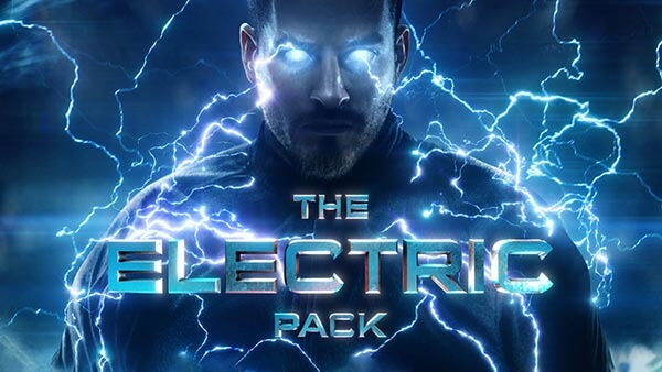 4K视频素材-262个科幻魔法能量电流雷电闪电特效合成素材Electric Pack