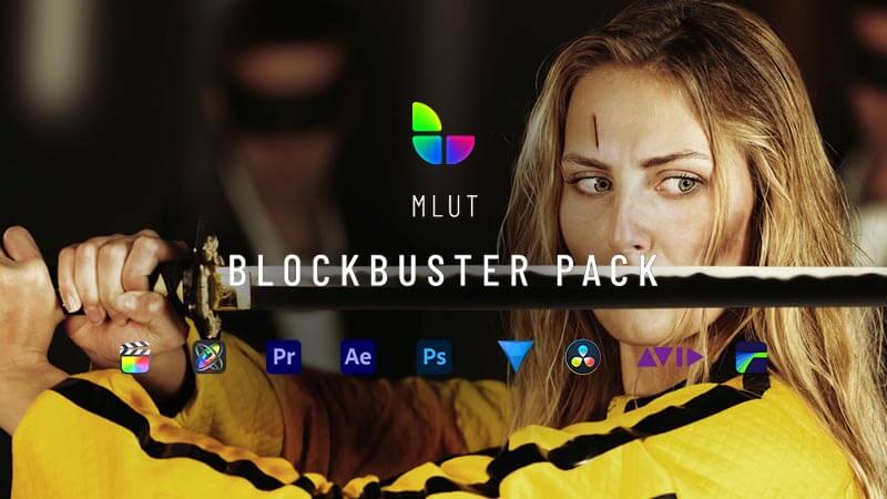 mLUT Blockbuster Pack好莱坞电影大片风格LUTS调色预设30种支持AE/PR/FCPX/达芬奇等
