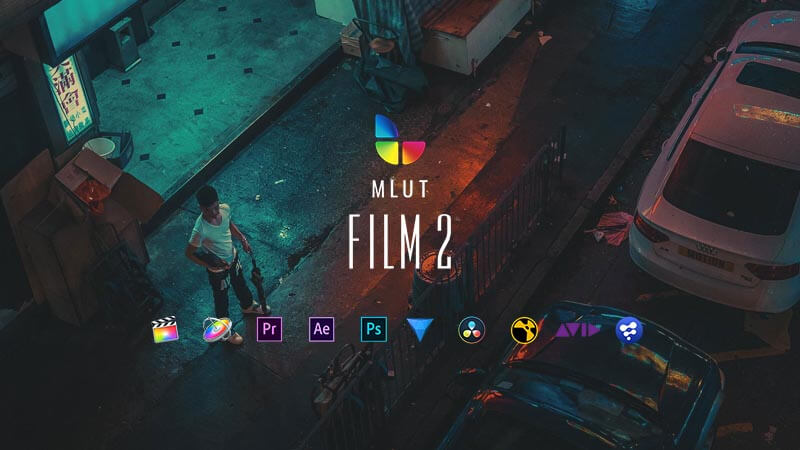 mLUT Film 2大气精美电影风格LUTS调色预设30个支持AE/PR/FCPX/达芬奇等