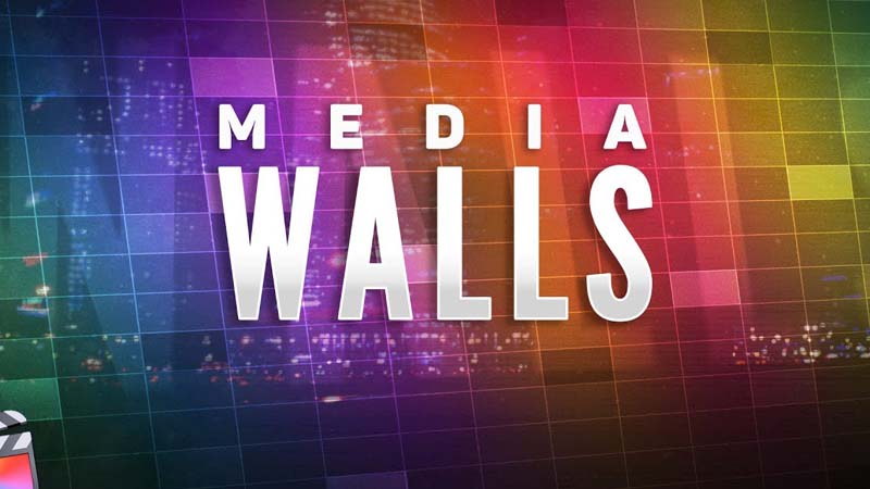 FCPX插件Media Walls多画面组合排版动态分屏视频墙动画预设28个