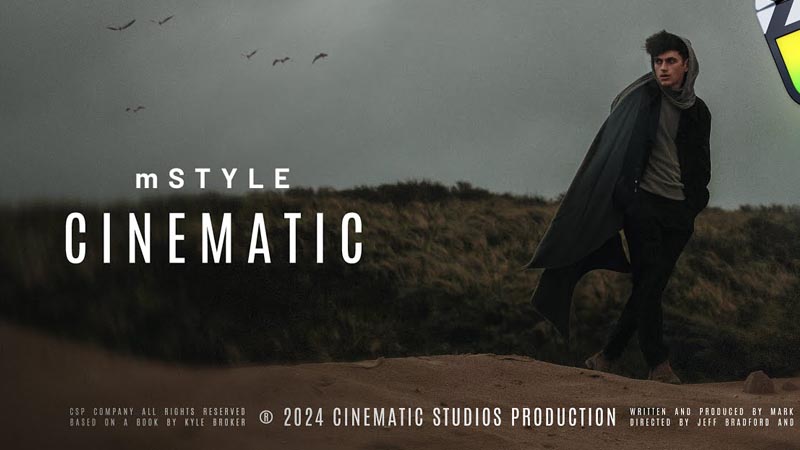 FCPX插件mStyle Cinematic大气史诗电影美学光影特效文字标题动画转场预设33个